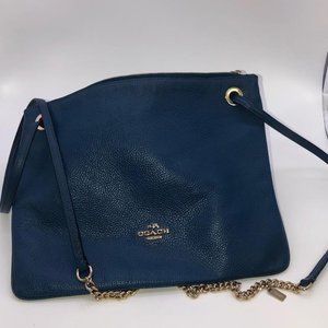 Vintage COACH Navy Crossbody Bag